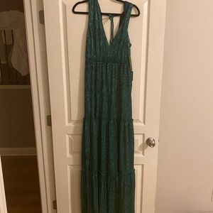 Teal Green Maxi Dress